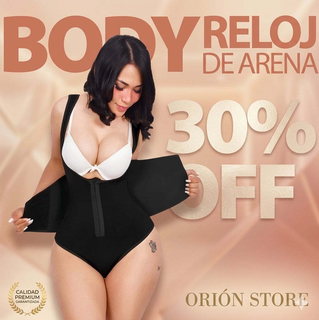 🔥FAJA BODY "RELOJ DE ARENA" - MOLDEA EN SEGUNDOS✨