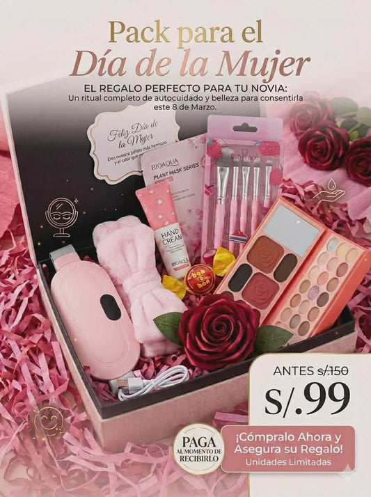 🎀PACK Para el Dia de la Mujer – Cinturon termico Alivio Rápido y Portátil🌸 + KIT